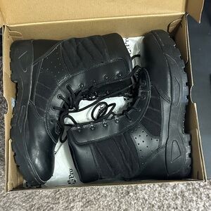Law Pro made by quartermaster Black Tactical Combat Boots size 12
